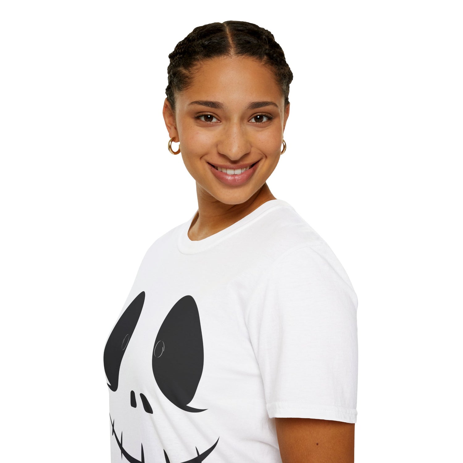 Gesicht Unisex Softstyle T-Shirt