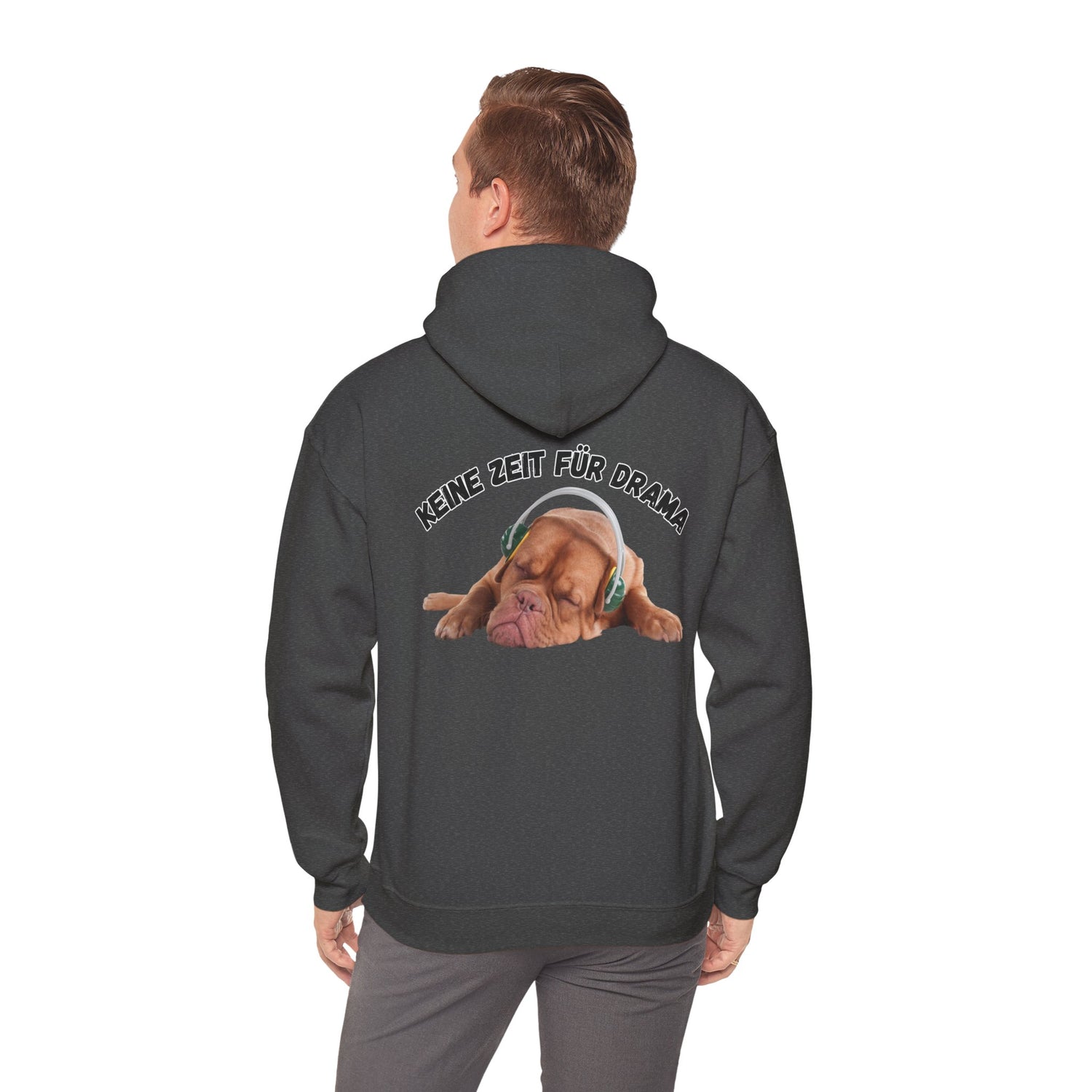Nachhaltiger Unisex Hoodie – Keine Zeit für Drama | Bio-Baumwolle