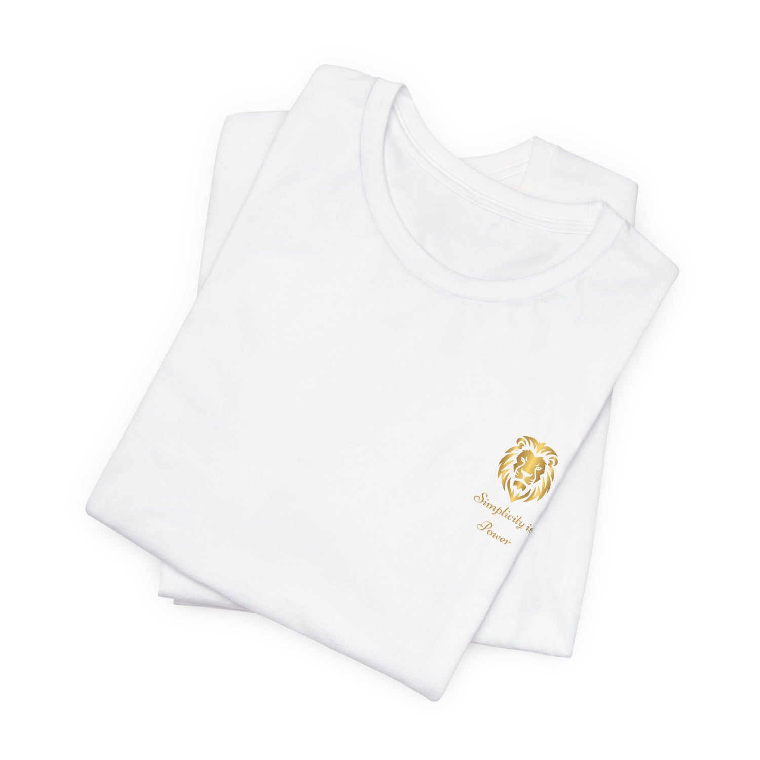 Unisex T-Shirt mit Löwen-Design – Stärke & Nachhaltigkeit