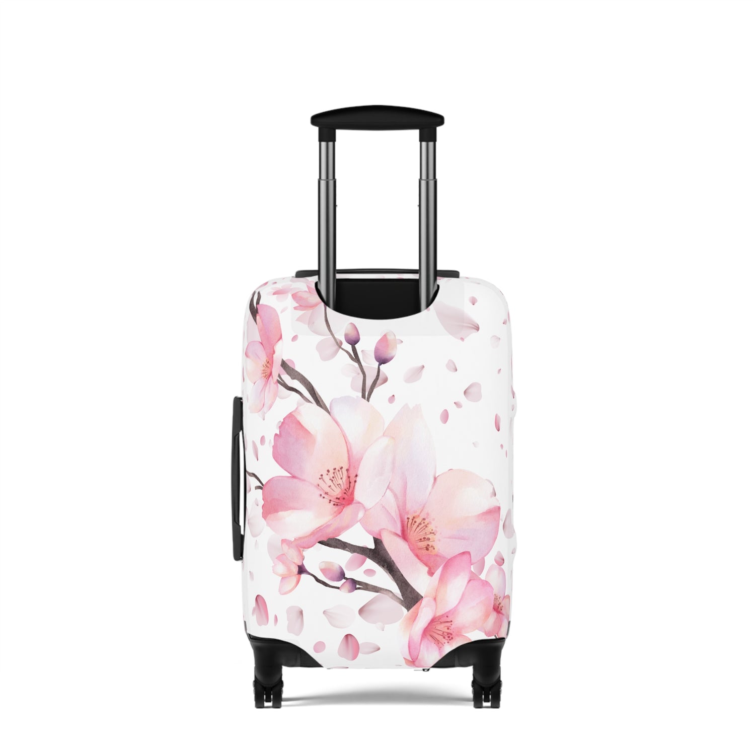 Stilvolle Kofferhülle mit Blumenmotiv – Schutz & Eleganz