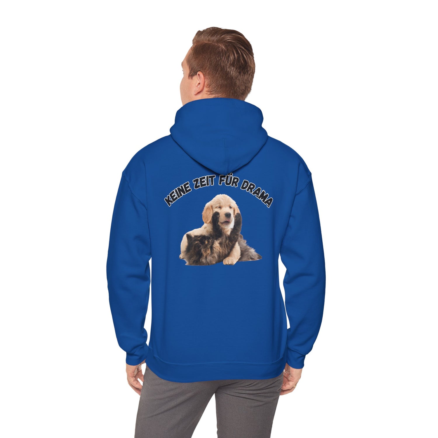 Hunde-Liebhaber Hoodie – Keine Zeit für Drama | Unisex & Nachhaltig
