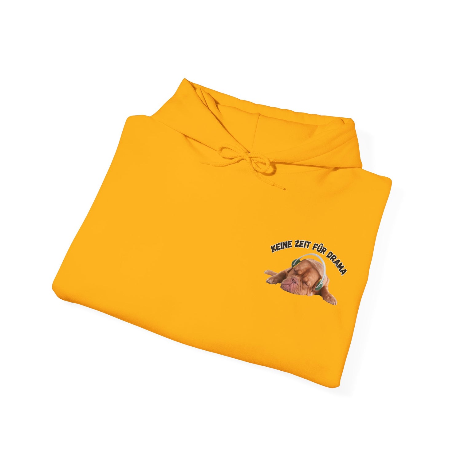 Nachhaltiger Unisex Hoodie – Keine Zeit für Drama | Bio-Baumwolle