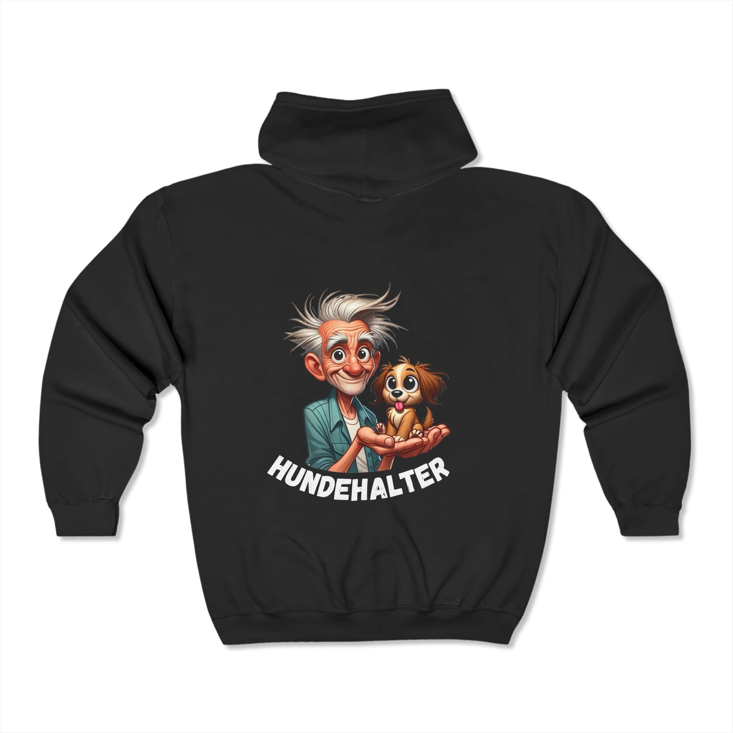 Hundehalter Unisex Reisverschluss Sweatshirt