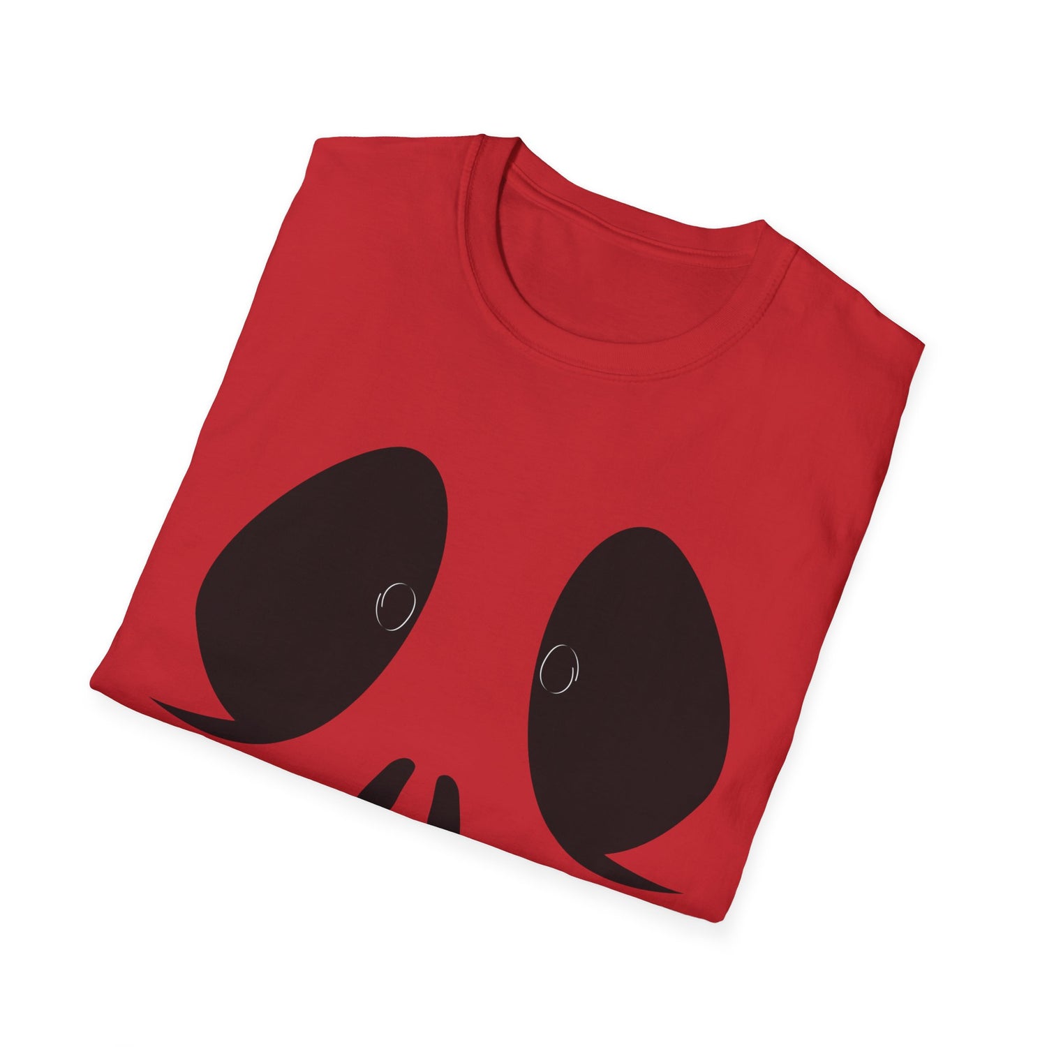 Gesicht Unisex Softstyle T-Shirt