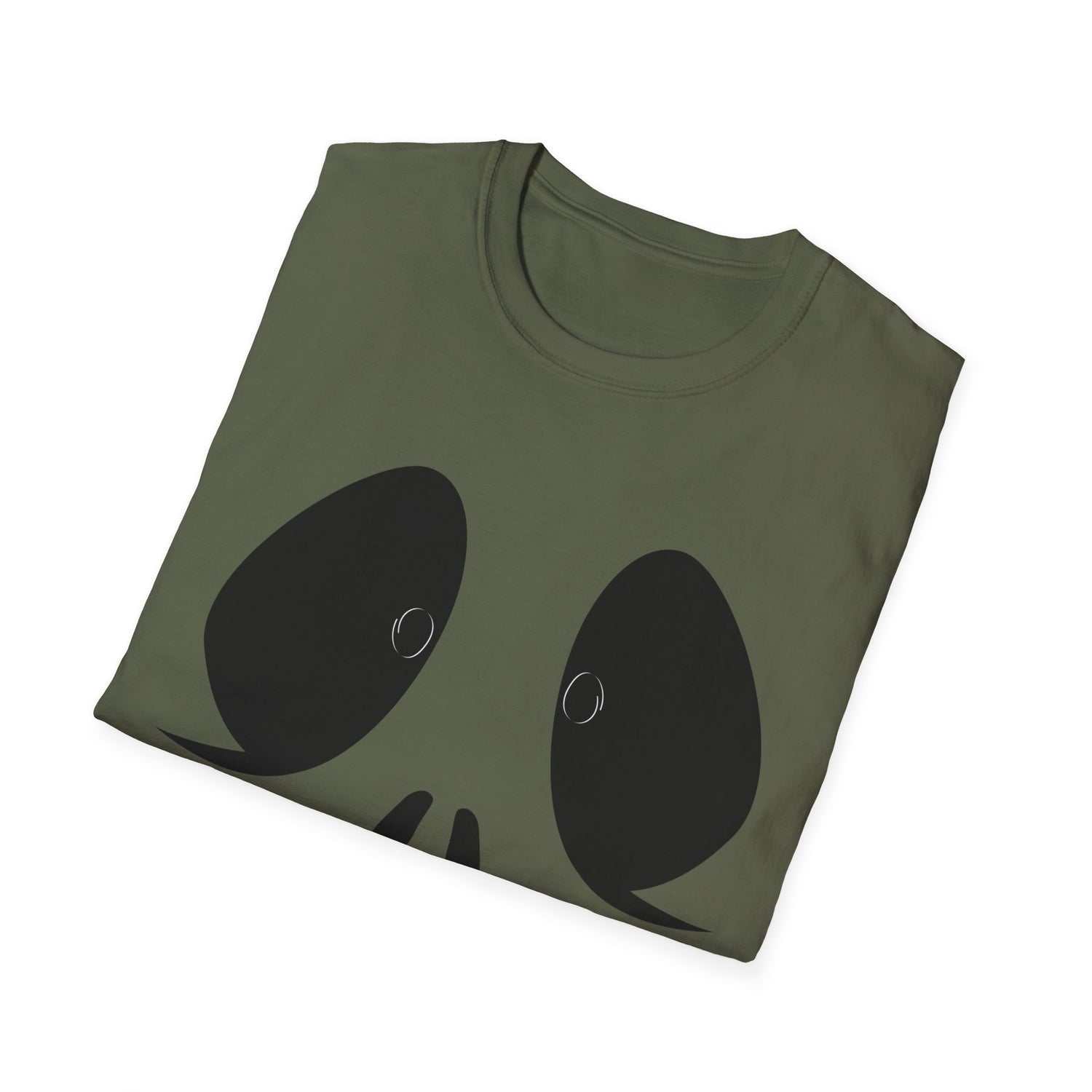 Gesicht Unisex Softstyle T-Shirt