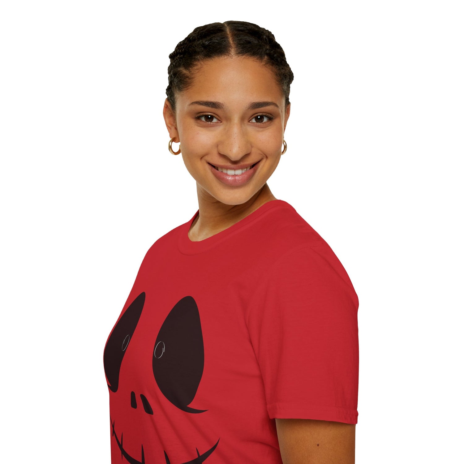 Gesicht Unisex Softstyle T-Shirt