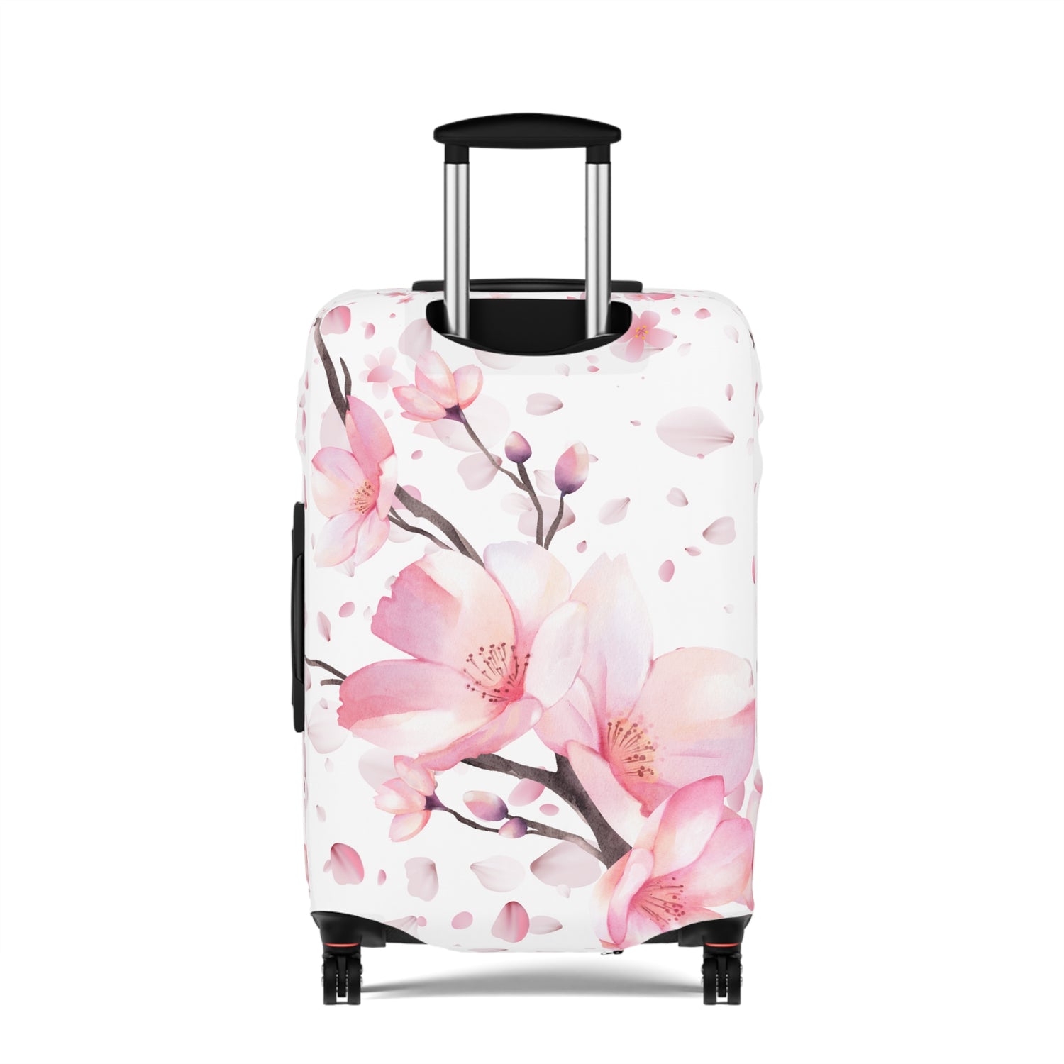 Stilvolle Kofferhülle mit Blumenmotiv – Schutz & Eleganz