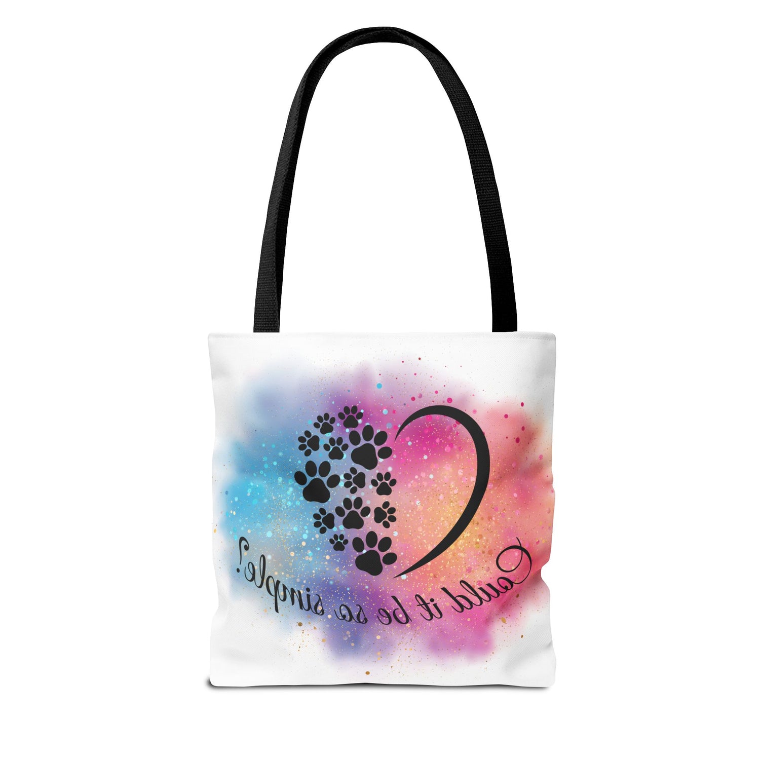 Tragetasche mit Herzpfoten-Design – Nachhaltig & Stylisch