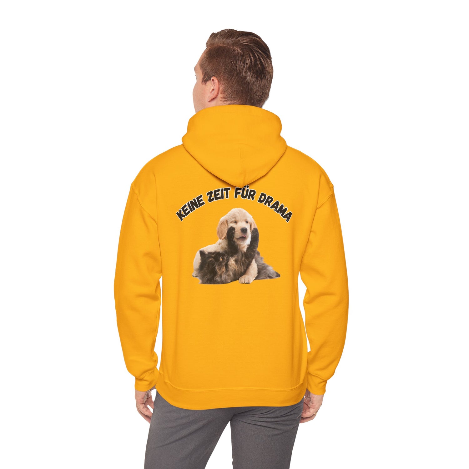 Hunde-Liebhaber Hoodie – Keine Zeit für Drama | Unisex & Nachhaltig