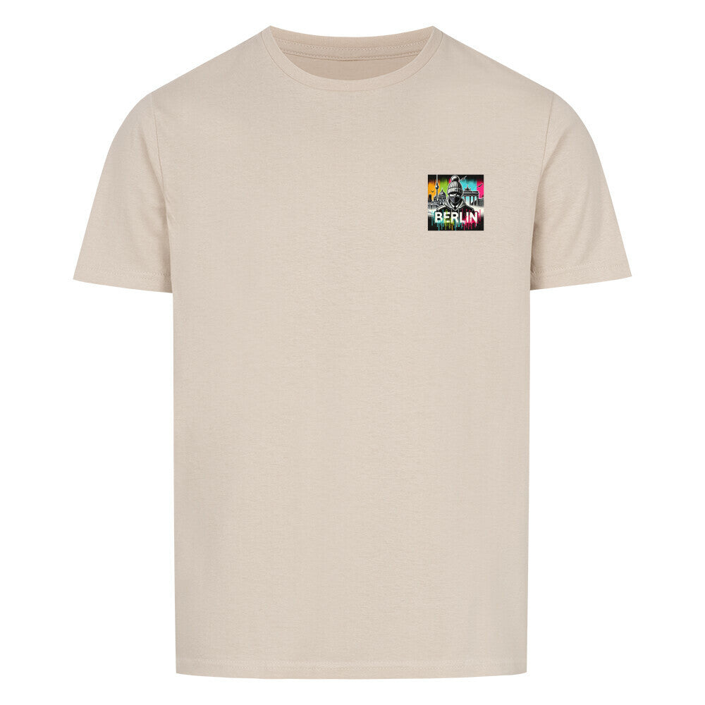 Unisex Berlin Shirt with graphic design, classic fit, 100% cotton.