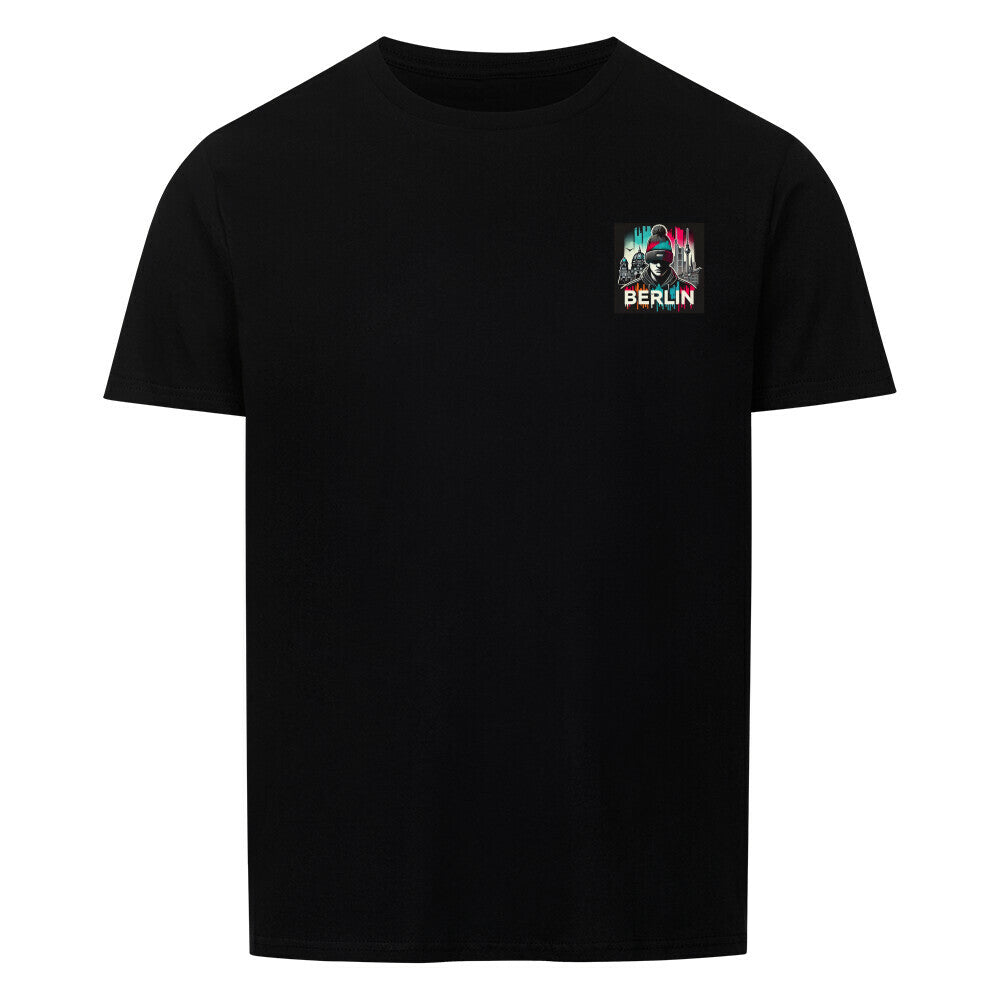 Unisex Berlin Shirt with classic fit and stylish double-stitched collar.