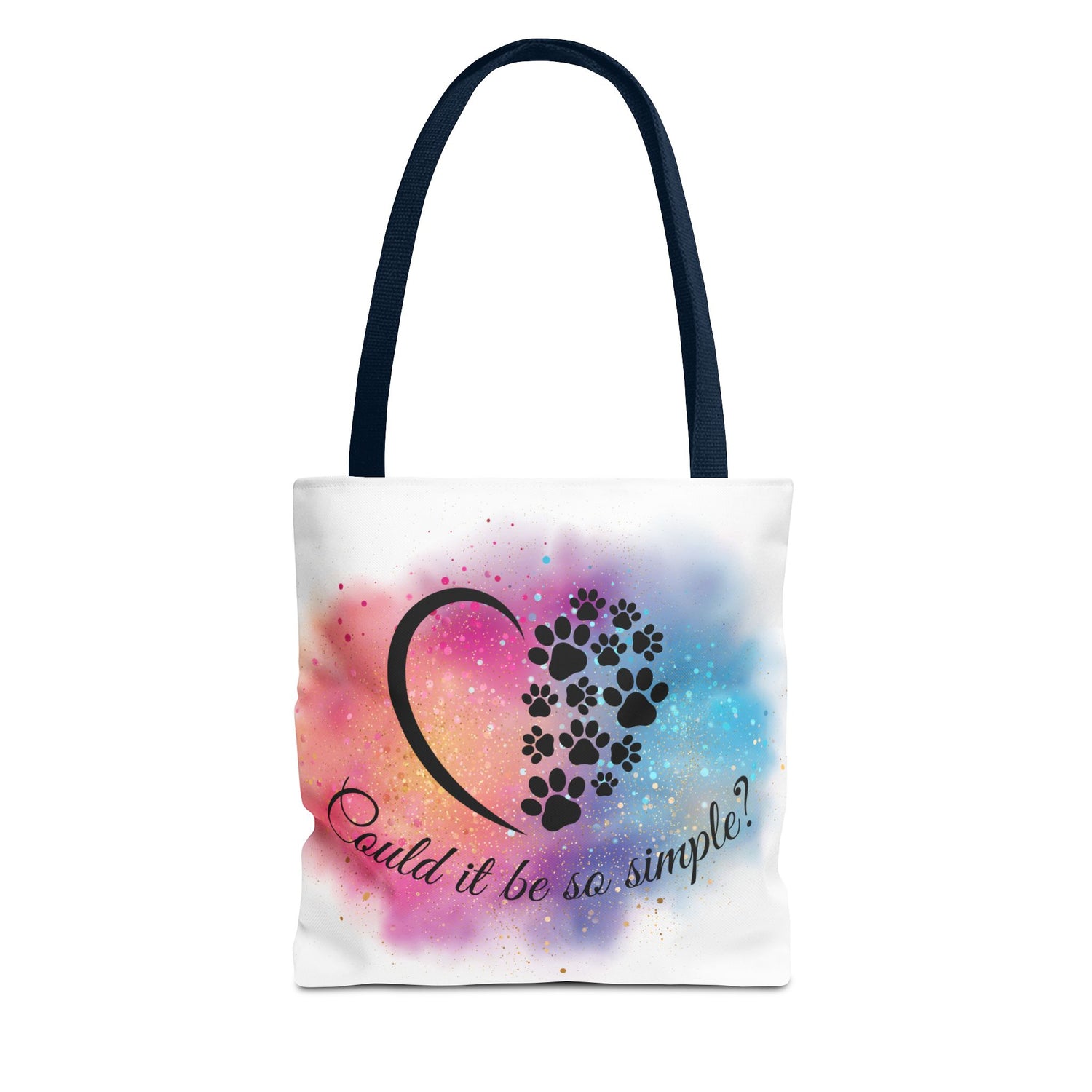 Tragetasche mit Herzpfoten-Design – Nachhaltig & Stylisch