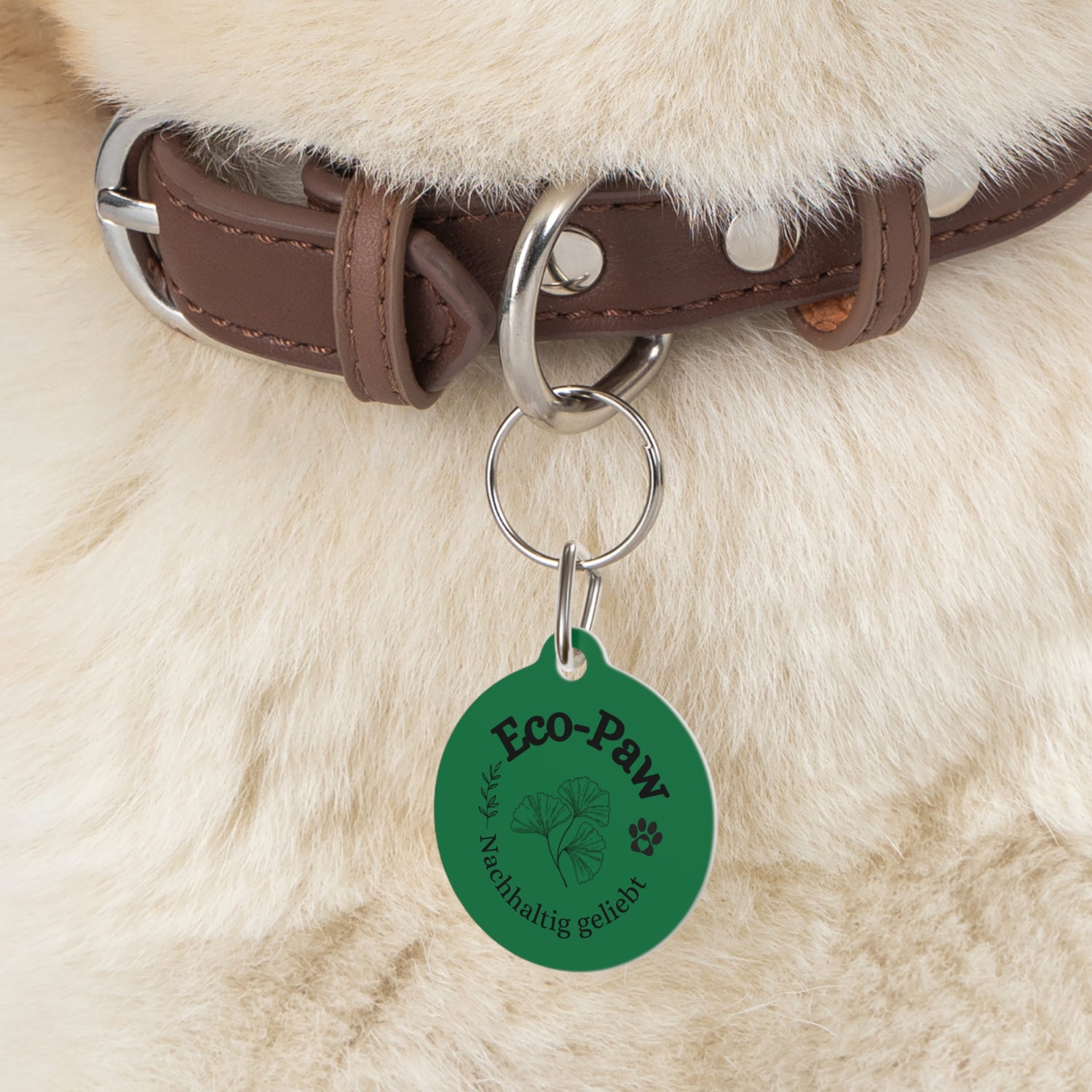 Nachhaltiger Hundeanhänger - Eco-Paw Charm für umweltbewusste Tierfreunde