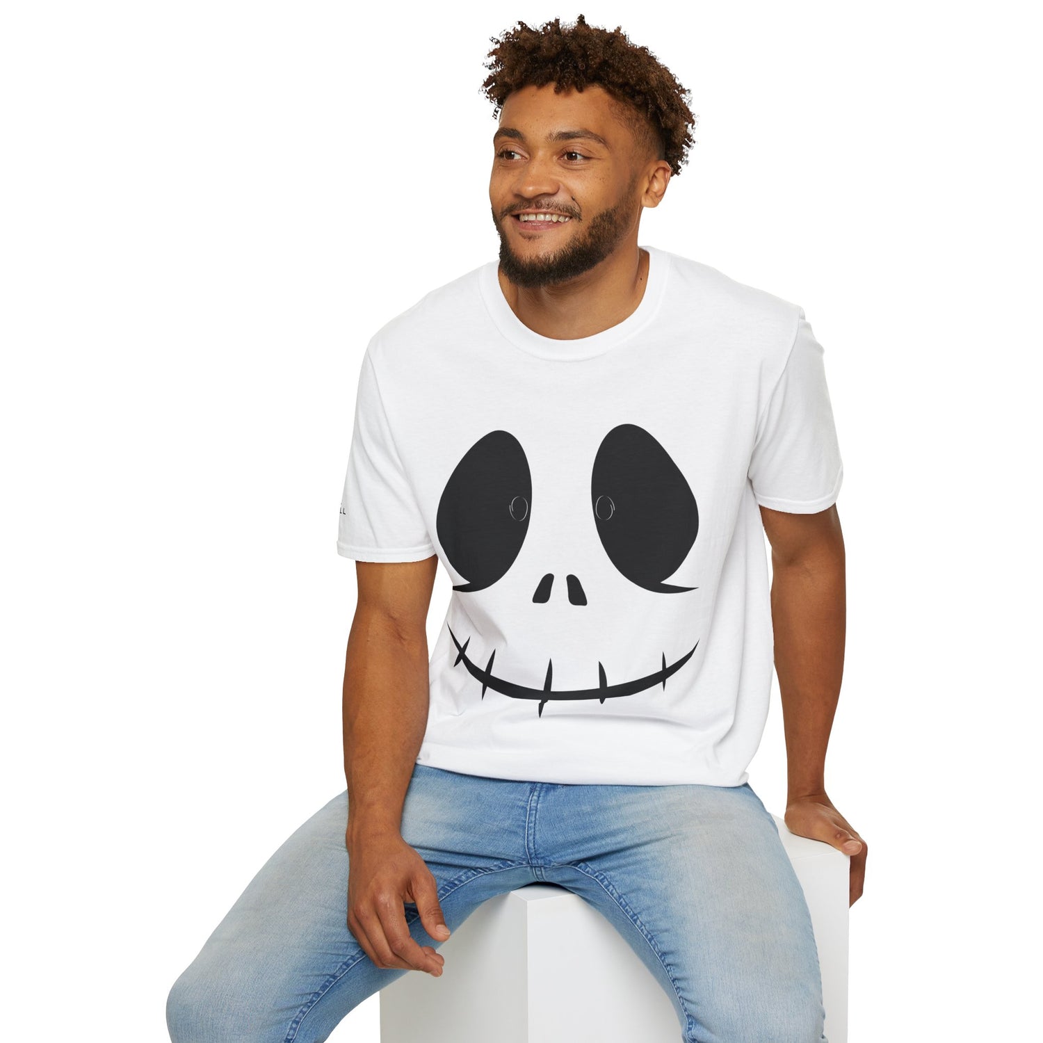 Gesicht Unisex Softstyle T-Shirt