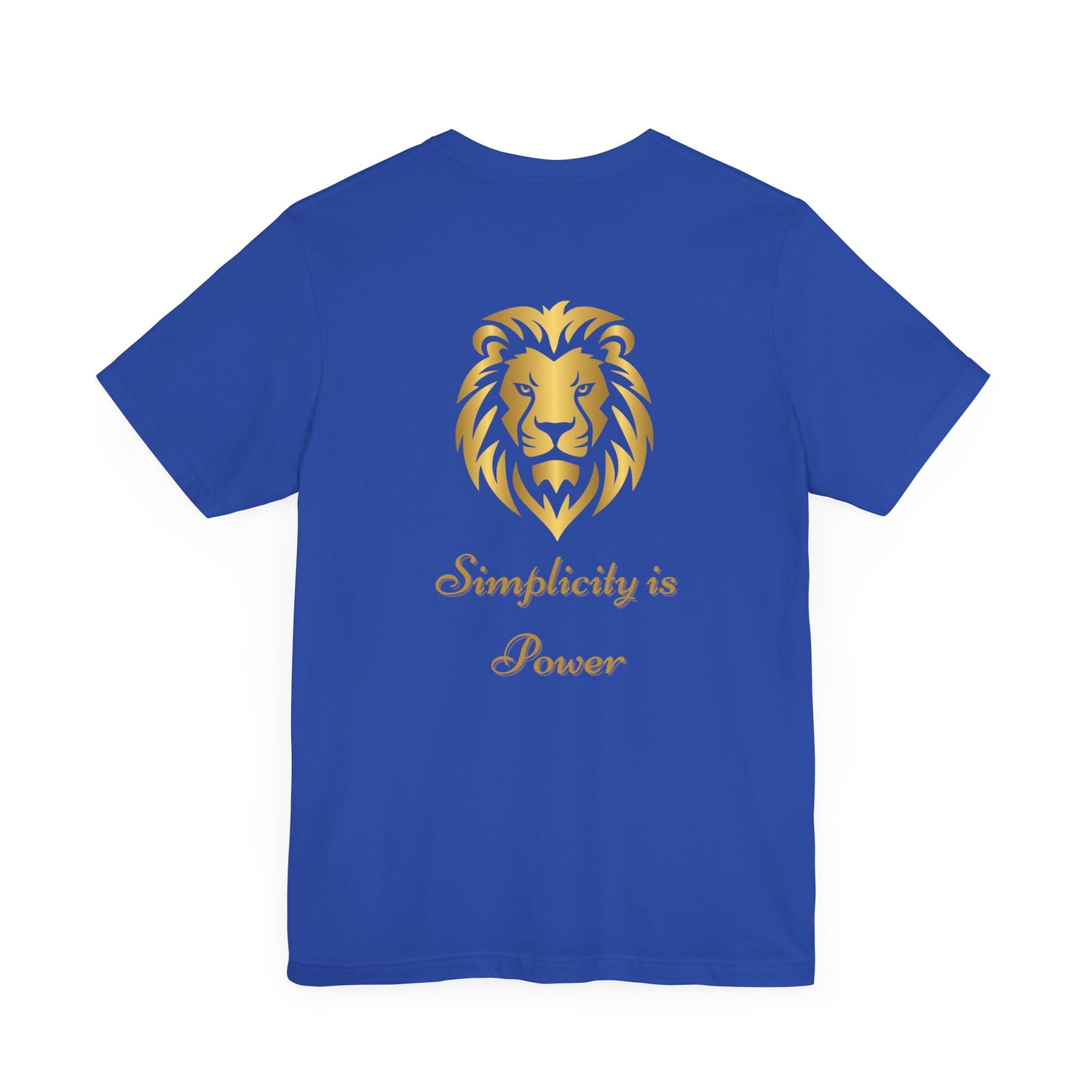 Unisex T-Shirt mit Löwen-Design – Stärke & Nachhaltigkeit