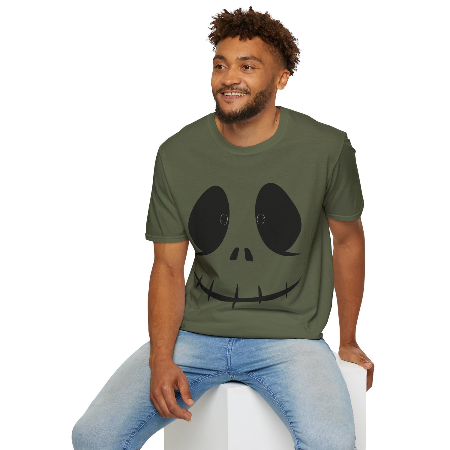 Gesicht Unisex Softstyle T-Shirt