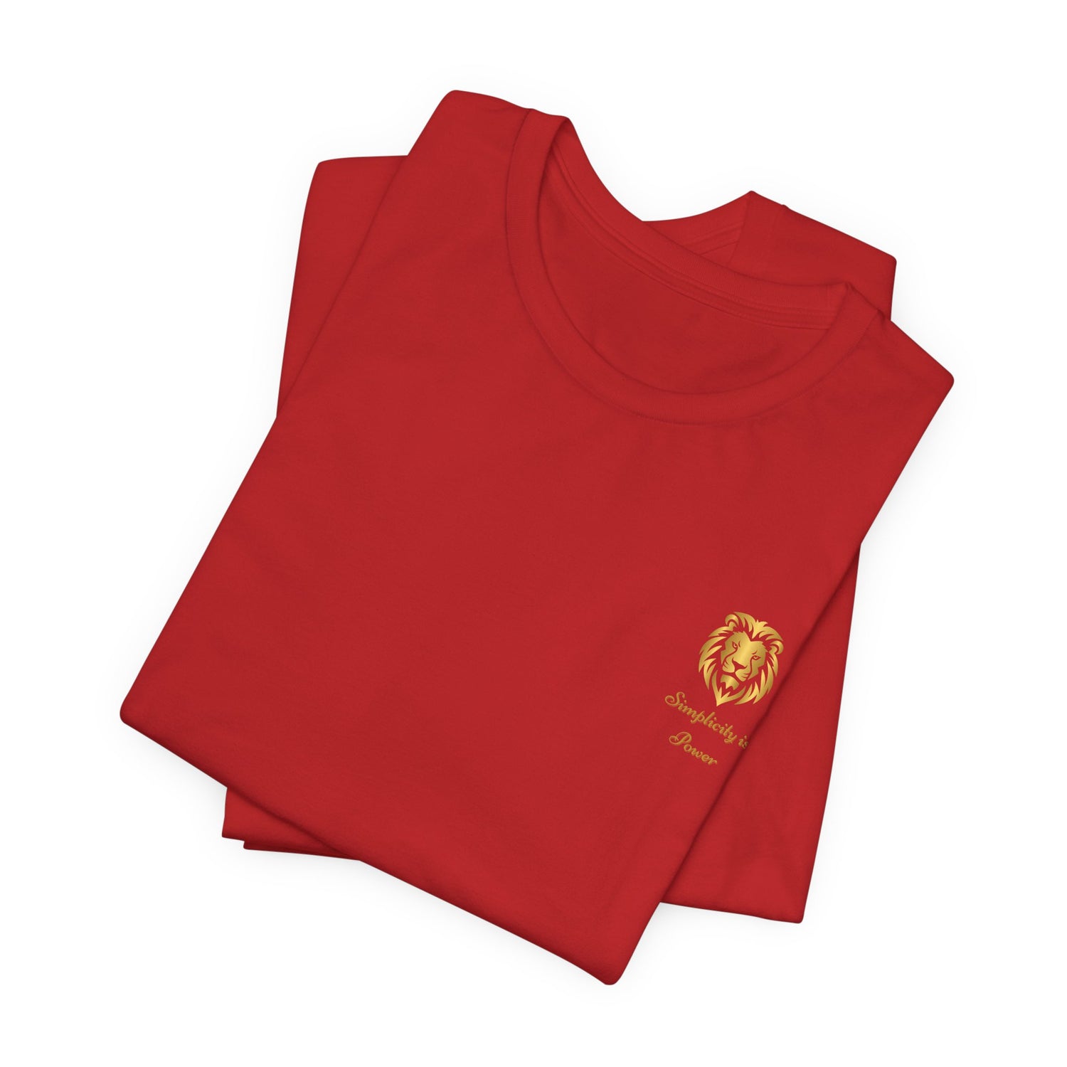 Unisex T-Shirt mit Löwen-Design – Stärke & Nachhaltigkeit