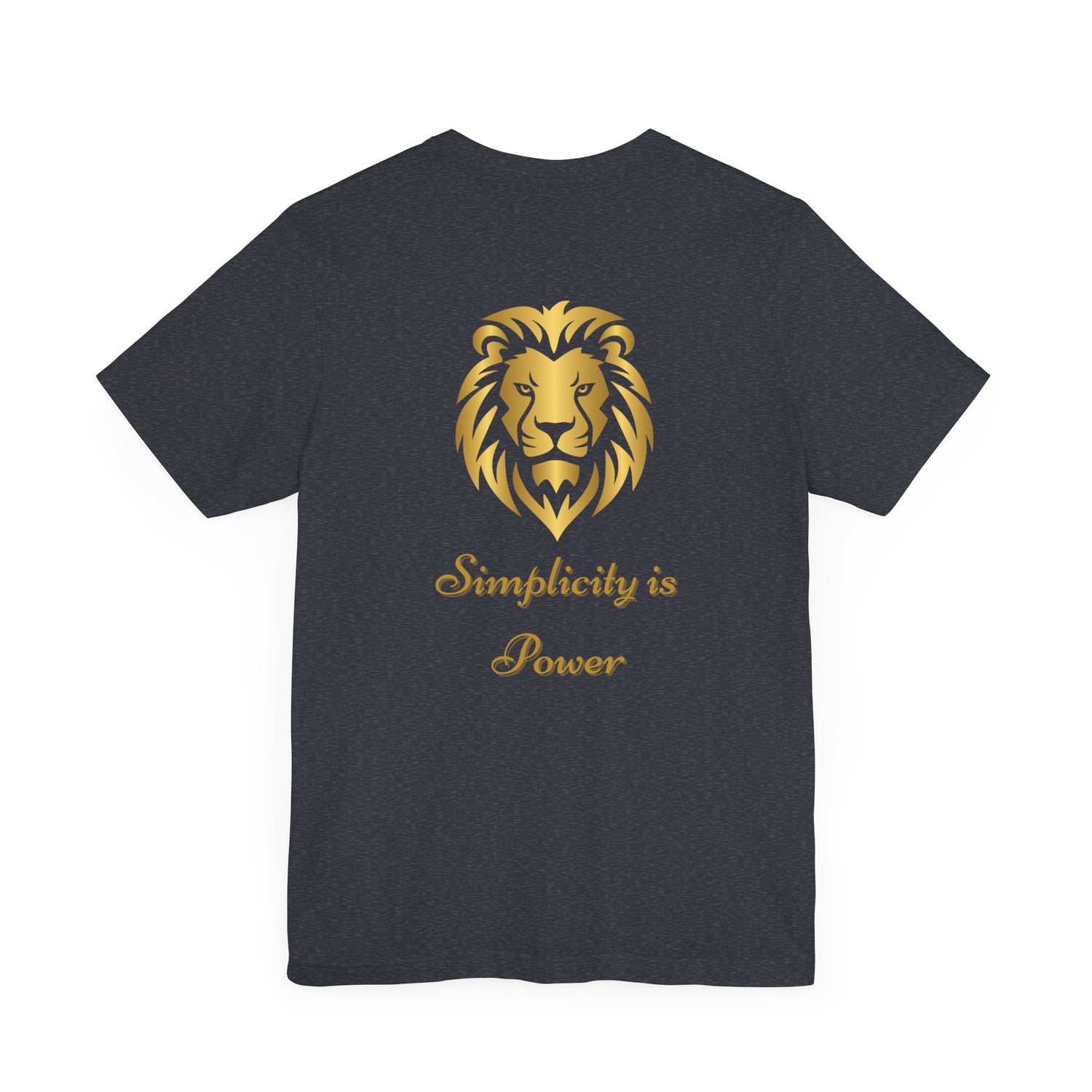Unisex T-Shirt mit Löwen-Design – Stärke & Nachhaltigkeit