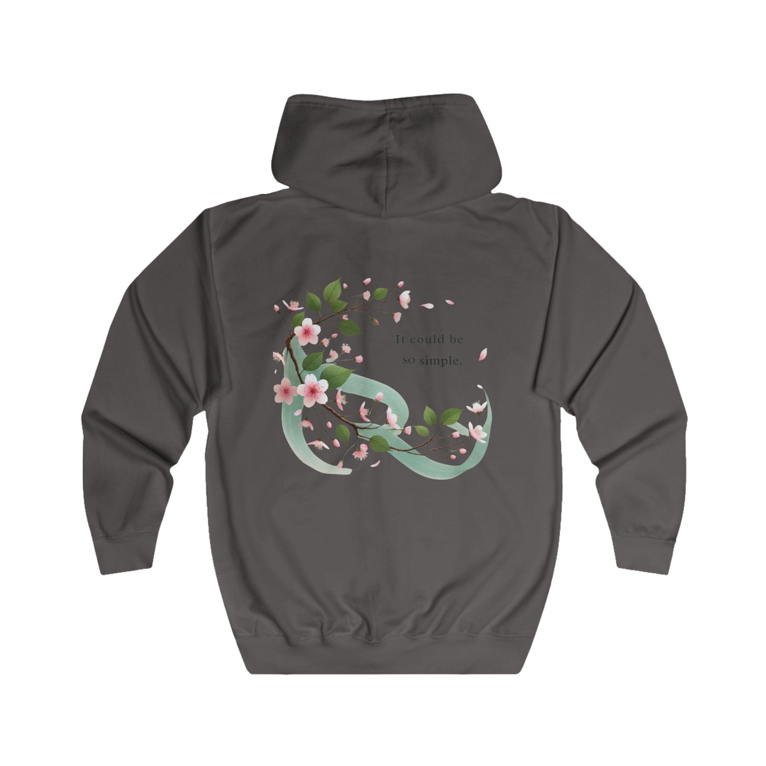 Minimalistischer Unisex-Hoodie 