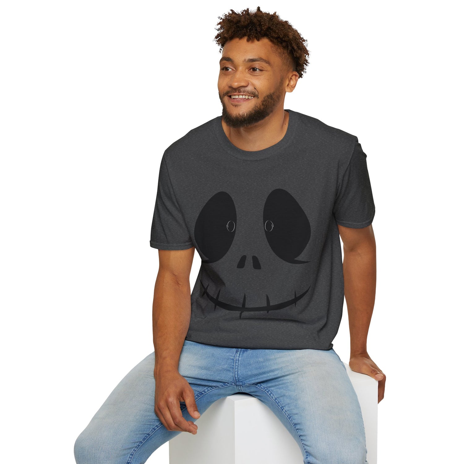 Gesicht Unisex Softstyle T-Shirt