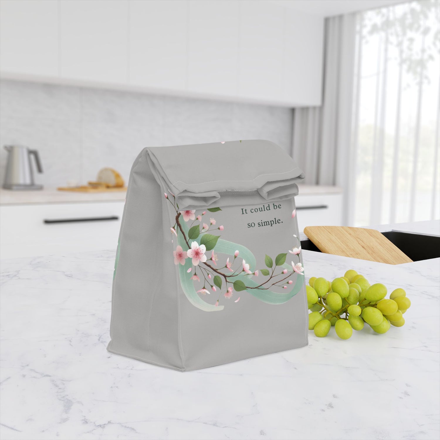 Nachhaltige Lunch-Tasche – Isoliert, Wasserfest, Elegant