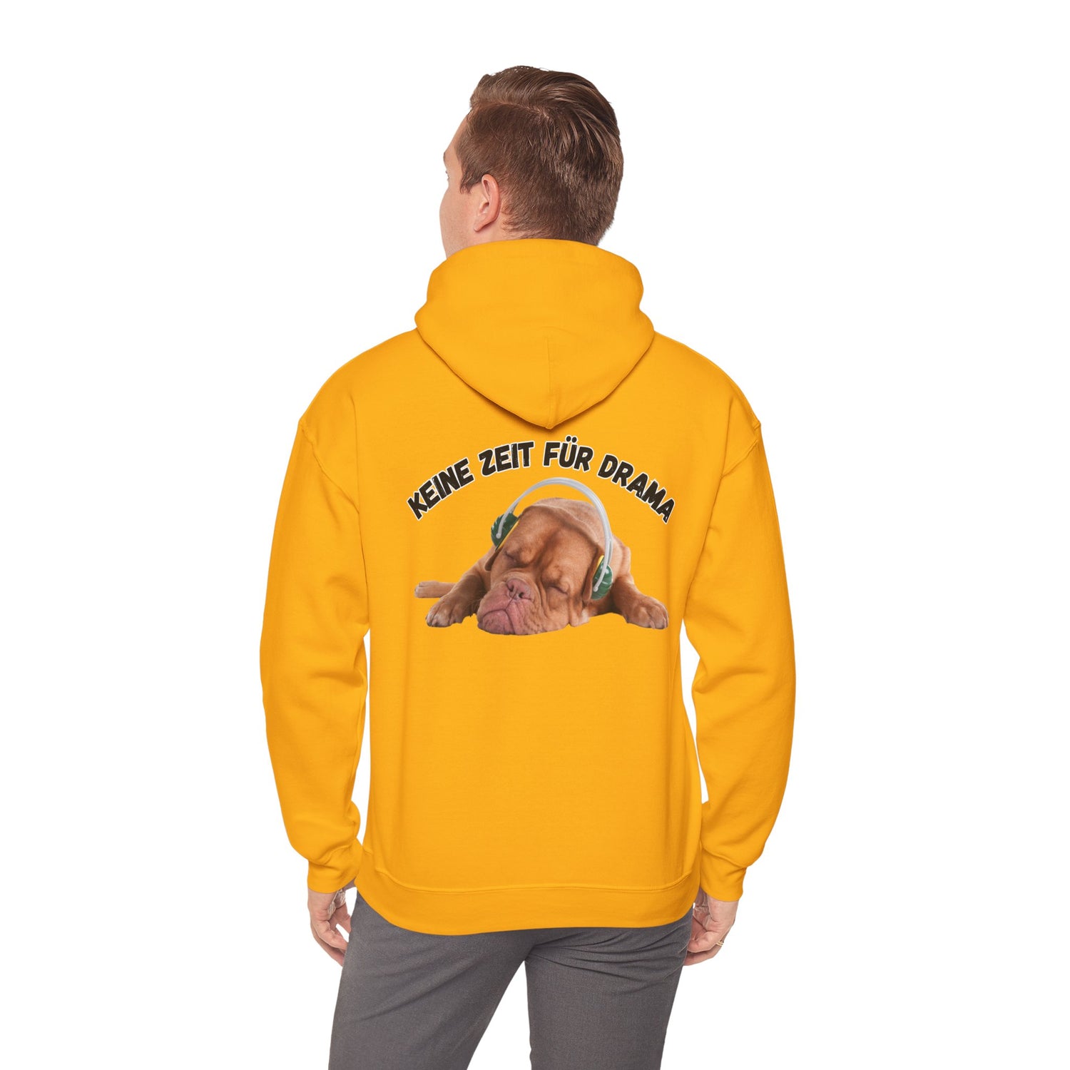 Nachhaltiger Unisex Hoodie – Keine Zeit für Drama | Bio-Baumwolle
