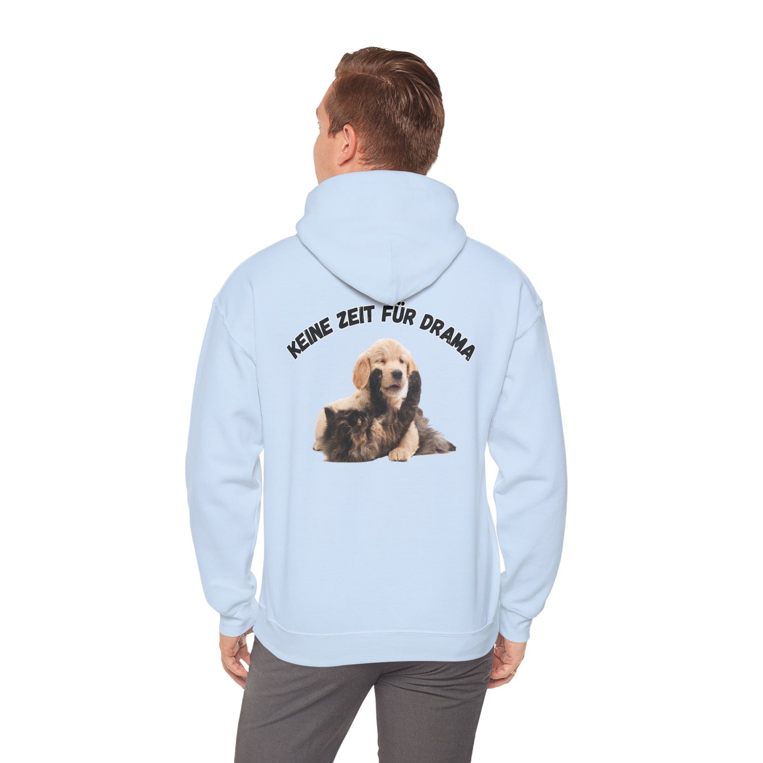Hunde-Liebhaber Hoodie – Keine Zeit für Drama | Unisex & Nachhaltig