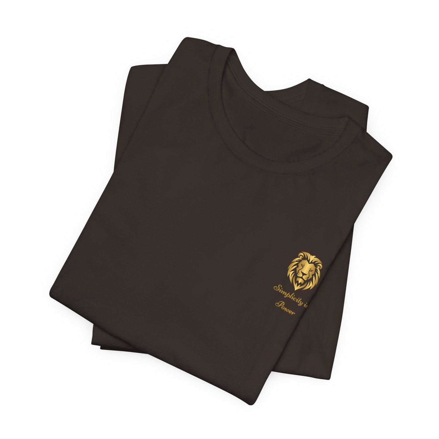 Unisex T-Shirt mit Löwen-Design – Stärke & Nachhaltigkeit