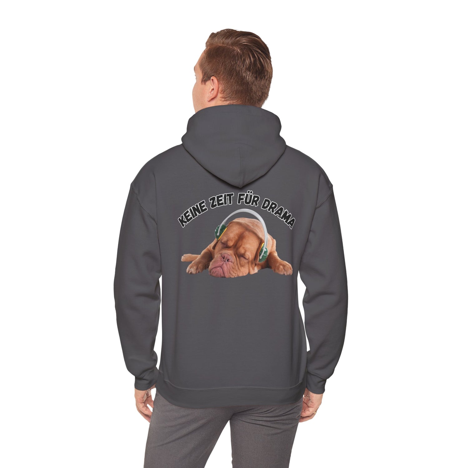 Nachhaltiger Unisex Hoodie – Keine Zeit für Drama | Bio-Baumwolle