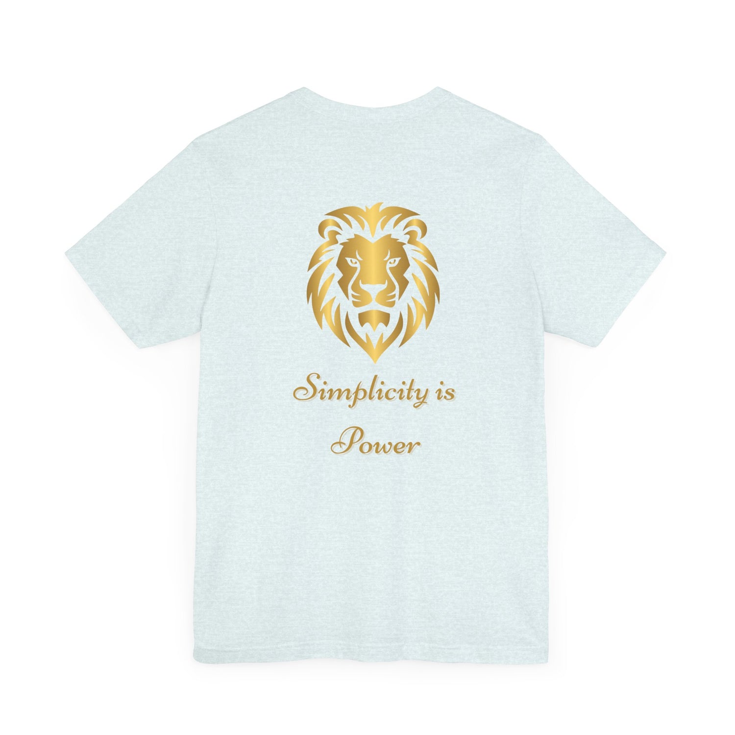 Unisex T-Shirt mit Löwen-Design – Stärke & Nachhaltigkeit