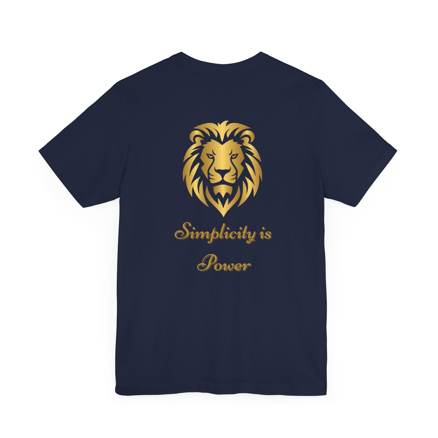 Unisex T-Shirt mit Löwen-Design – Stärke & Nachhaltigkeit