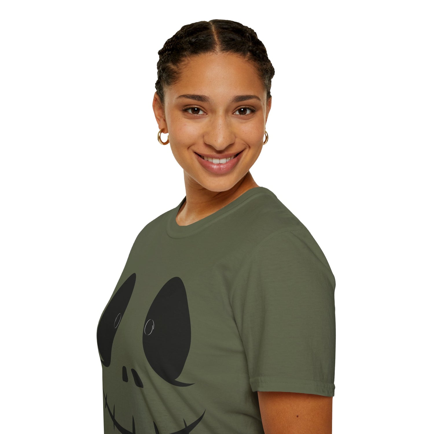 Gesicht Unisex Softstyle T-Shirt