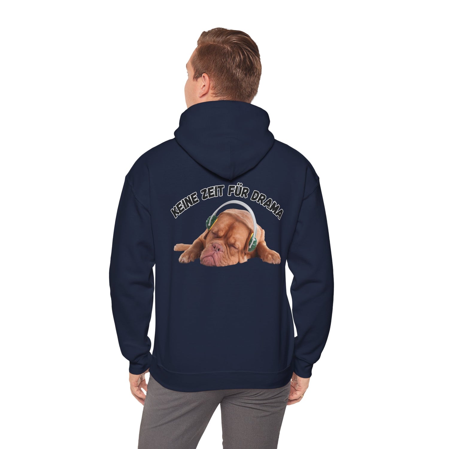 Nachhaltiger Unisex Hoodie – Keine Zeit für Drama | Bio-Baumwolle