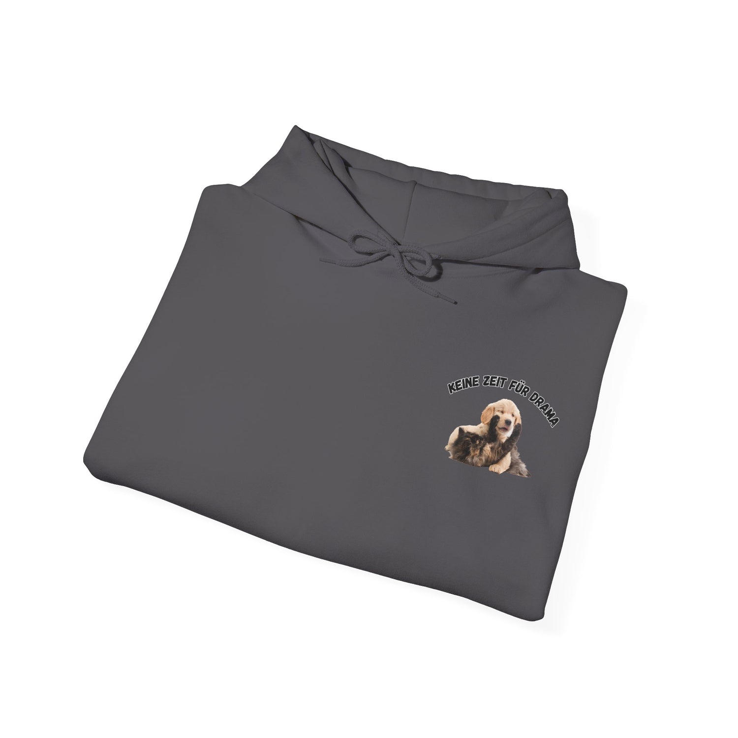 Hunde-Liebhaber Hoodie – Keine Zeit für Drama | Unisex & Nachhaltig