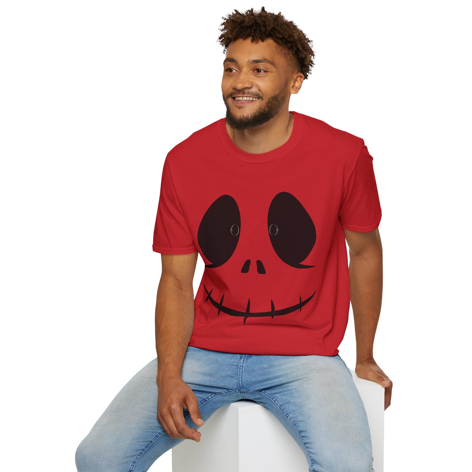 Gesicht Unisex Softstyle T-Shirt
