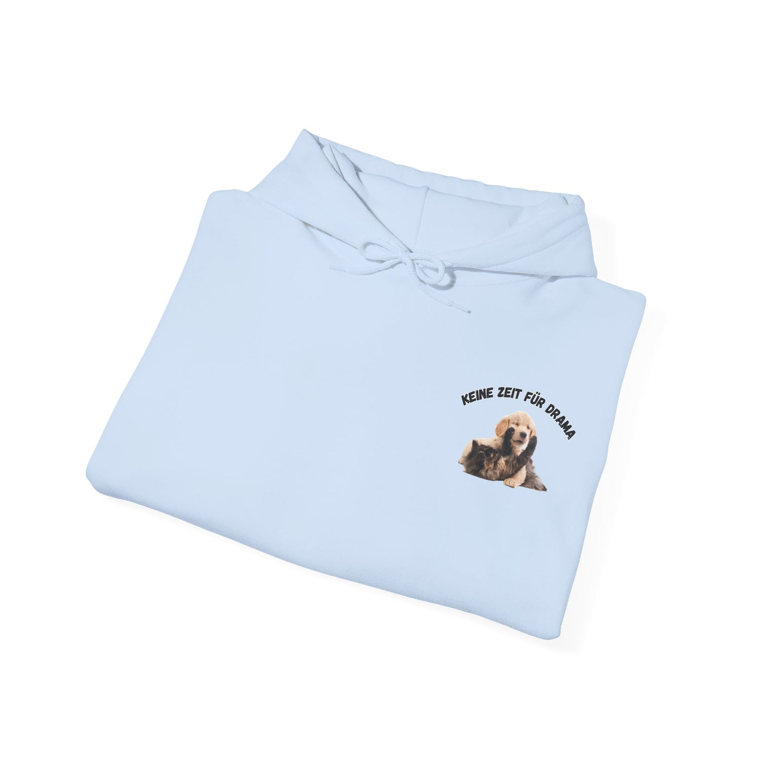 Hunde-Liebhaber Hoodie – Keine Zeit für Drama | Unisex & Nachhaltig
