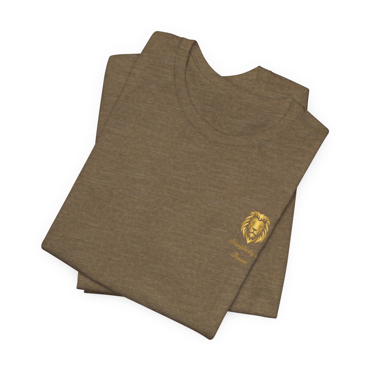 Unisex T-Shirt mit Löwen-Design – Stärke & Nachhaltigkeit