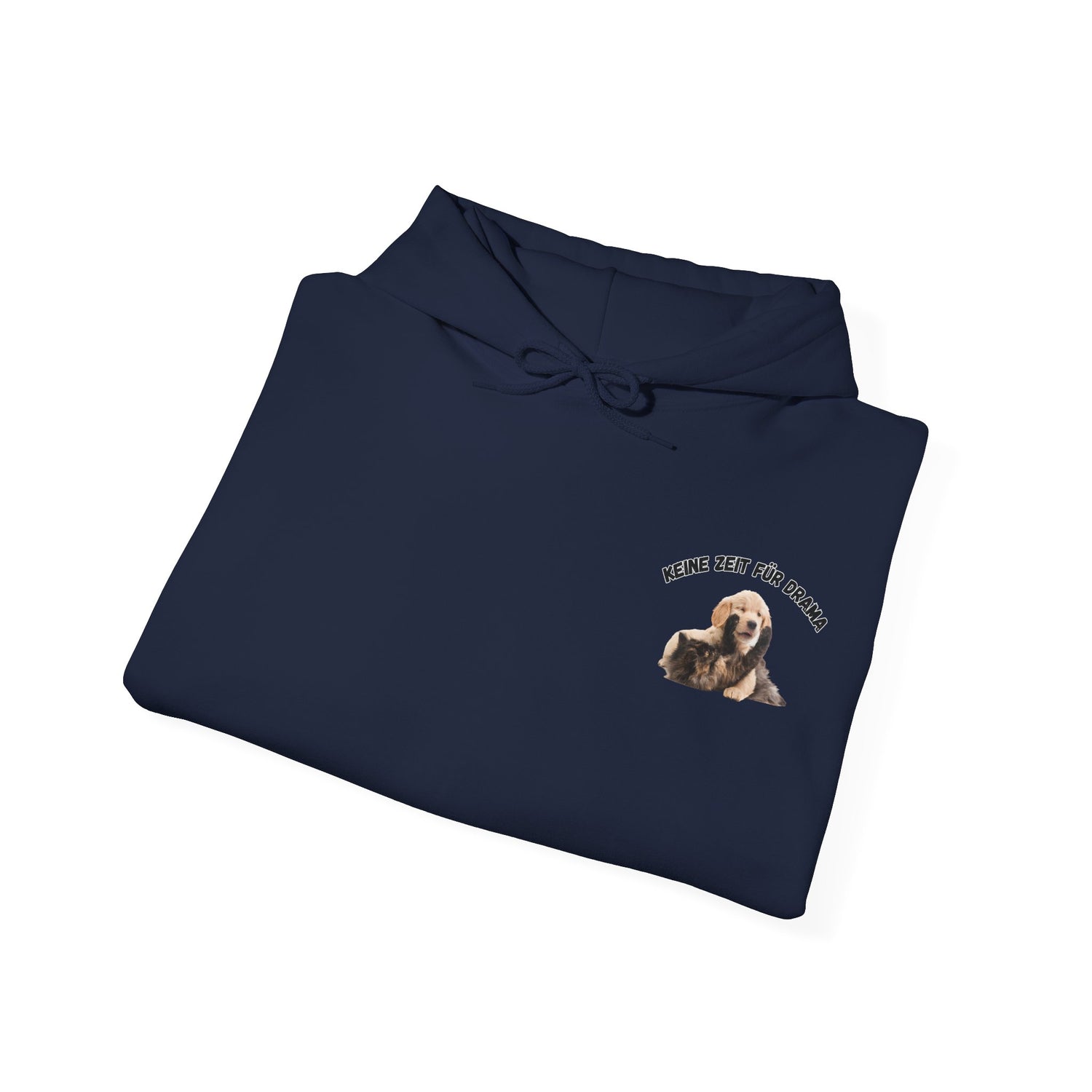 Hunde-Liebhaber Hoodie – Keine Zeit für Drama | Unisex & Nachhaltig