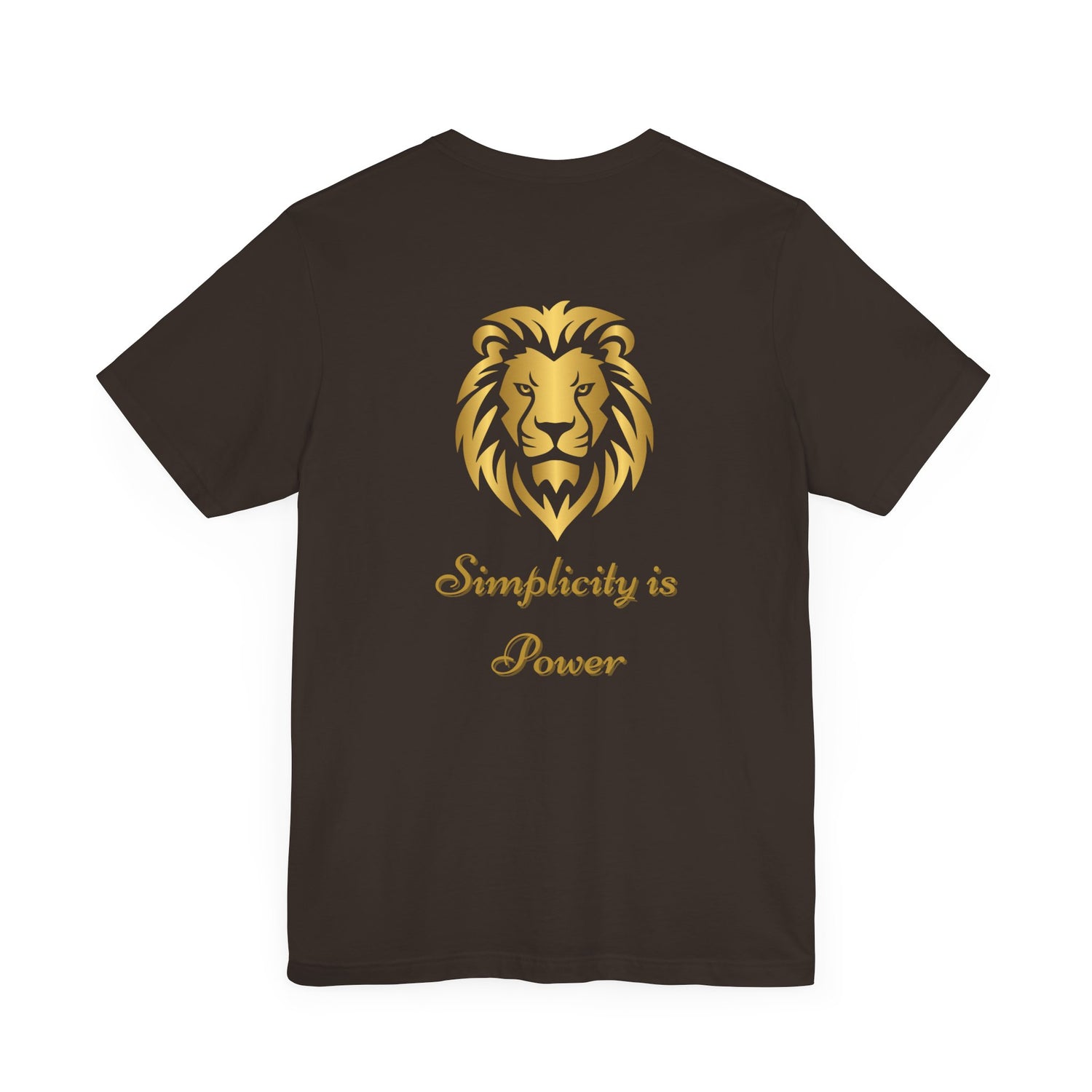 Unisex T-Shirt mit Löwen-Design – Stärke & Nachhaltigkeit
