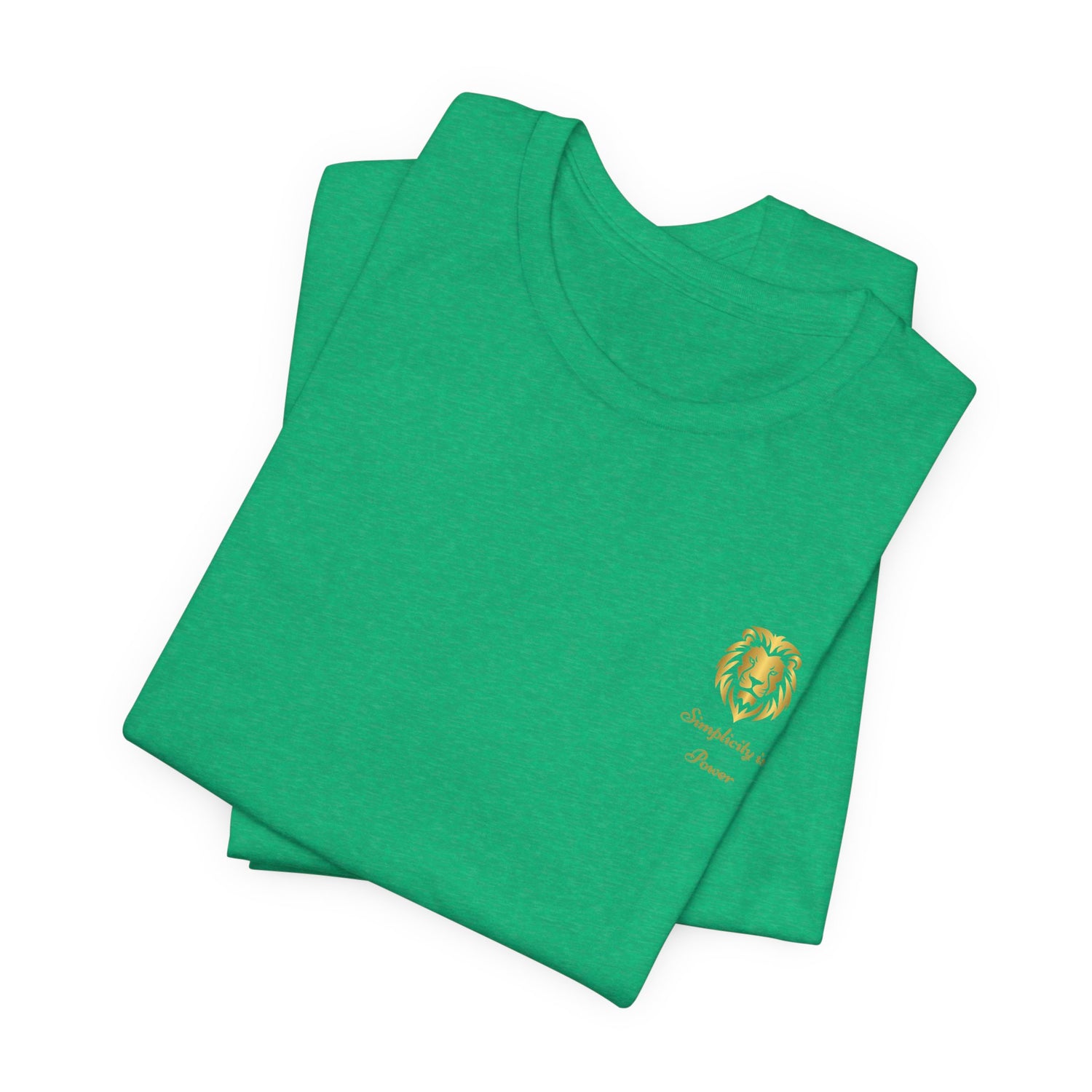 Unisex T-Shirt mit Löwen-Design – Stärke & Nachhaltigkeit