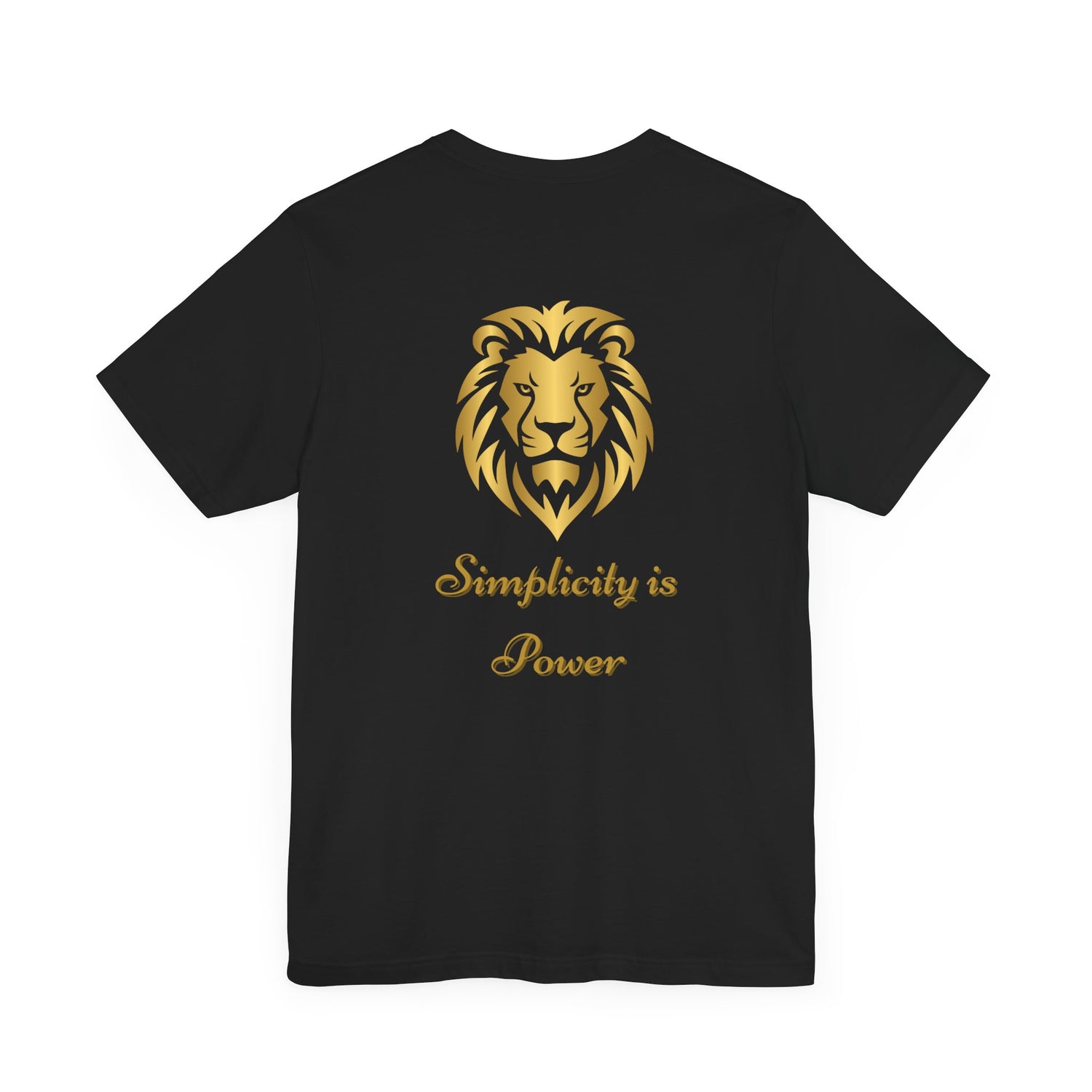 Unisex T-Shirt mit Löwen-Design – Stärke & Nachhaltigkeit