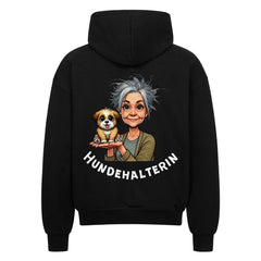 Unisex Hundehalterin Zipper Hoodie with stylish oversized fit and premium quality materials.