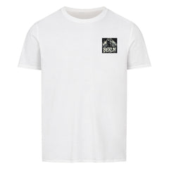 Berlin Shirt Unisex, classic cotton T-shirt with double stitching and stylish collar.