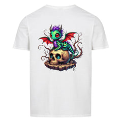 Drache Unisex T-Shirt mit fantasievollem Drachenmotiv, 100% Baumwolle, normaler Passform.
