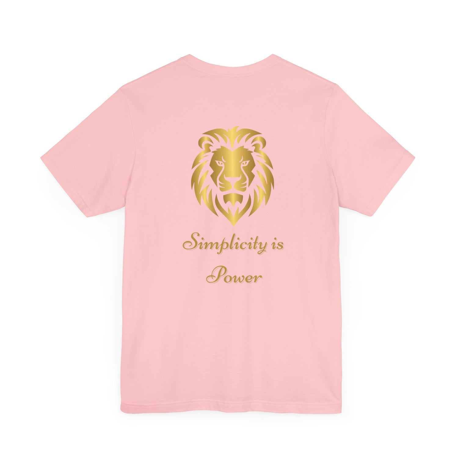 Unisex T-Shirt mit Löwen-Design – Stärke & Nachhaltigkeit