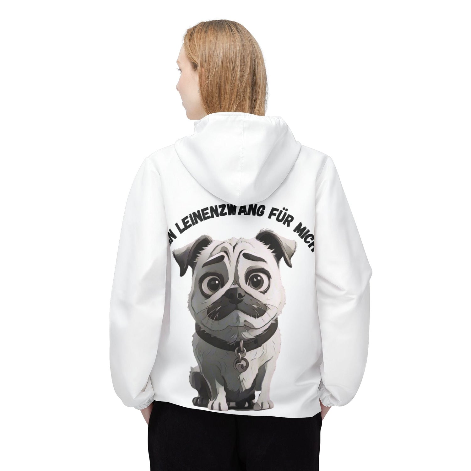 Unisex Windjacke mit Aufdruck 