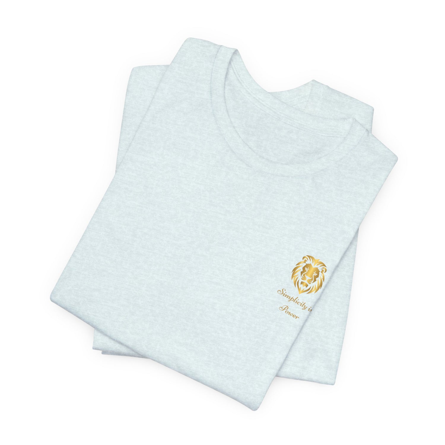 Unisex T-Shirt mit Löwen-Design – Stärke & Nachhaltigkeit