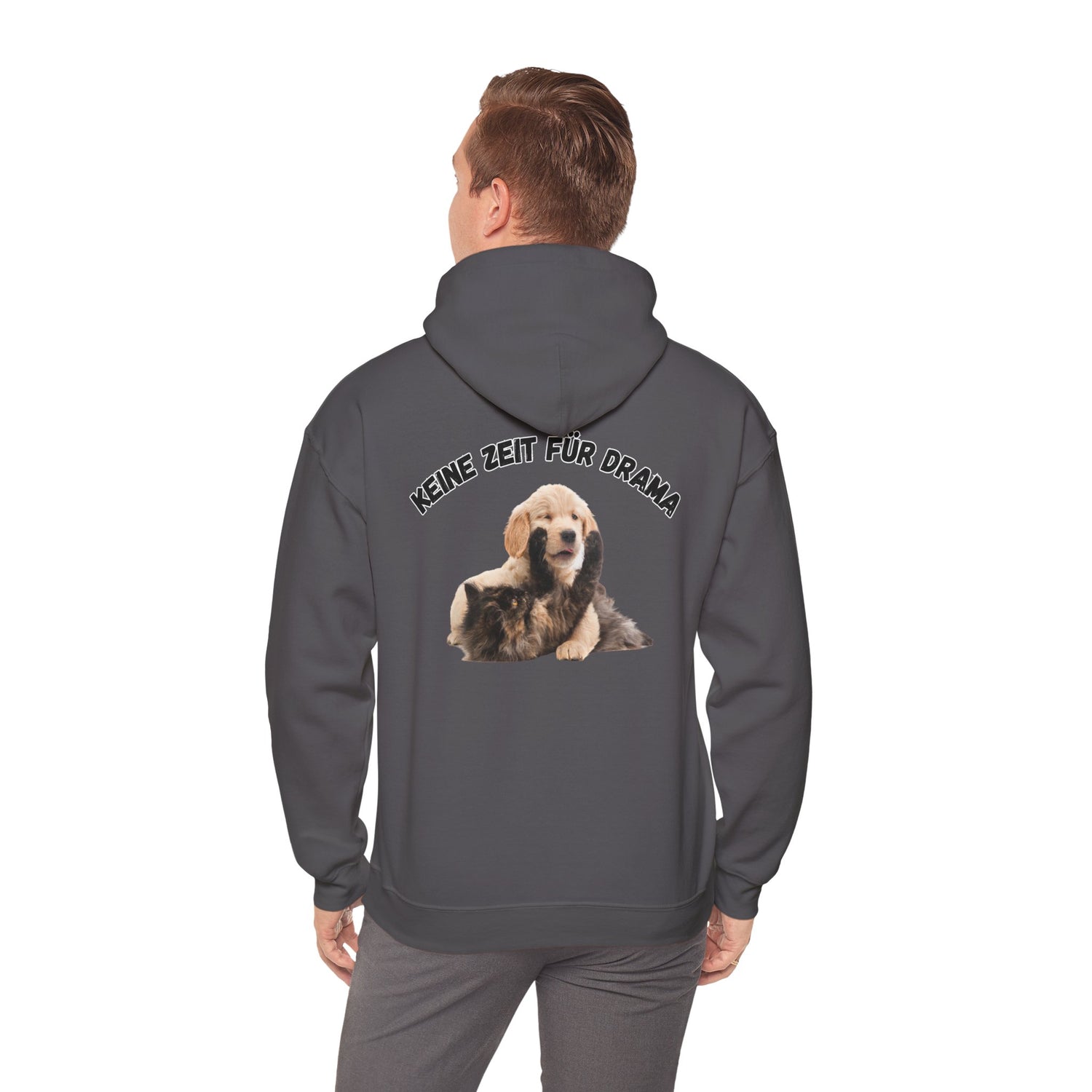 Hunde-Liebhaber Hoodie – Keine Zeit für Drama | Unisex & Nachhaltig