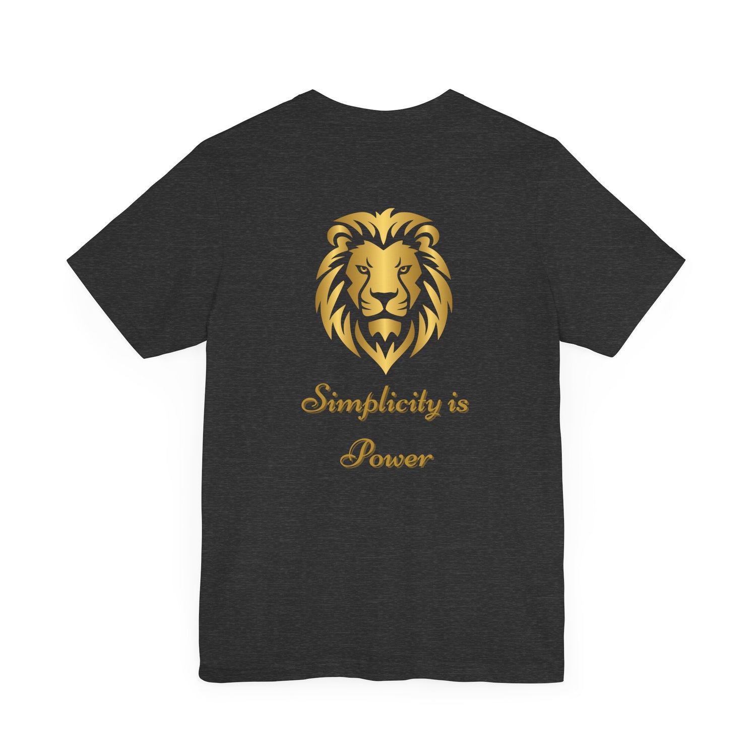 Unisex T-Shirt mit Löwen-Design – Stärke & Nachhaltigkeit