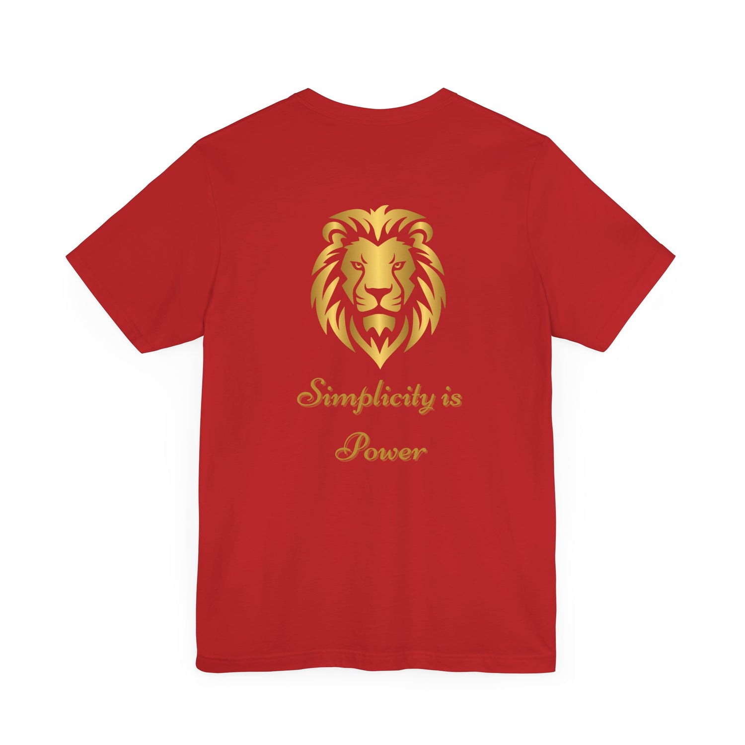 Unisex T-Shirt mit Löwen-Design – Stärke & Nachhaltigkeit